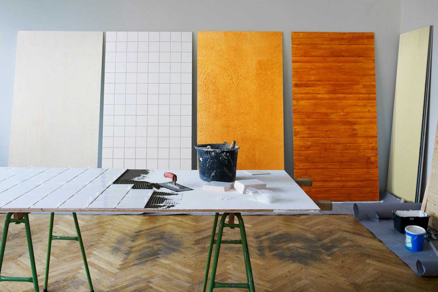 Glatte vegger, uansett underlag